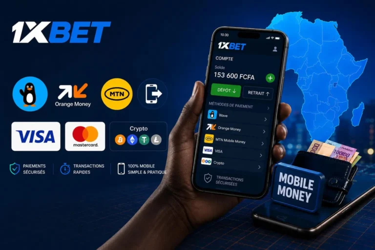 MOBILE MONEY 1XBET